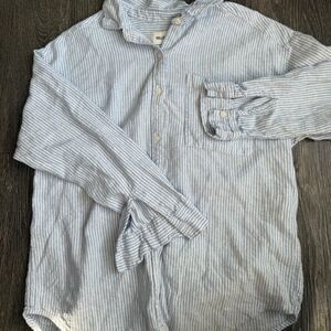 Hollister-co Women's Blue Shirt